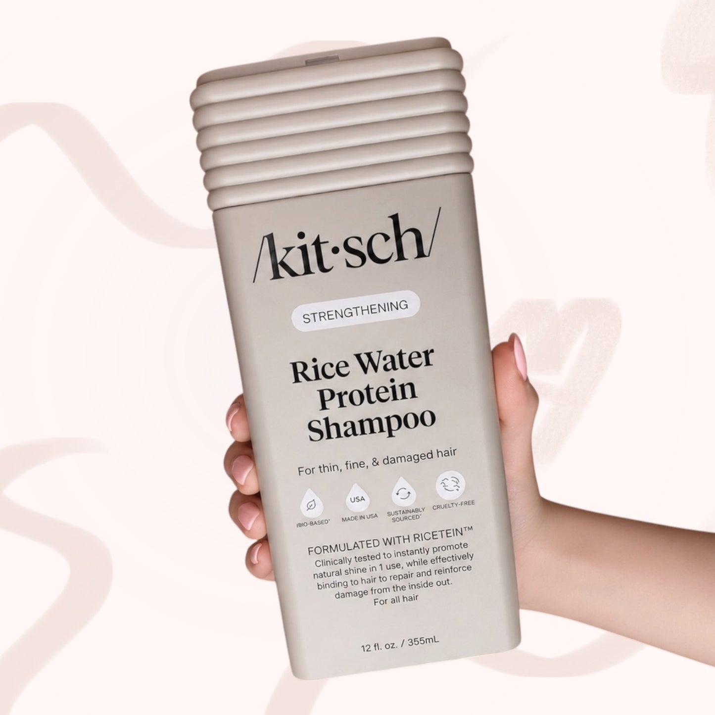 Kitsch: Rice Water Protein Shampoo (liquid)