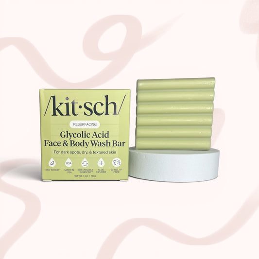 Kitsch: Glycolic Acid Exfoliating Face + Body Wash