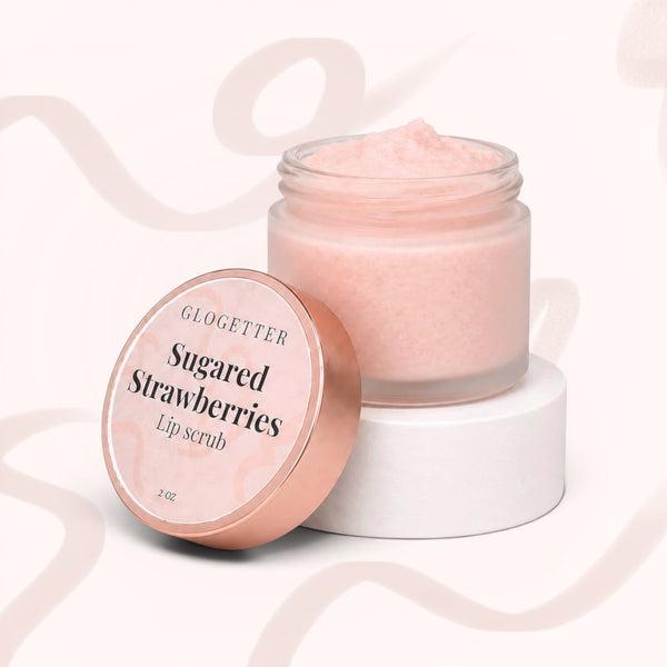 Sugared Strawberries Lip Scrub