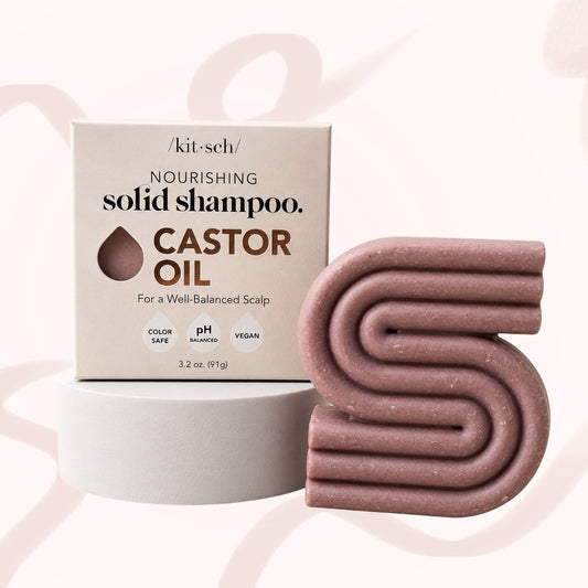 Kitsch: Castor Oil Shampoo Bar