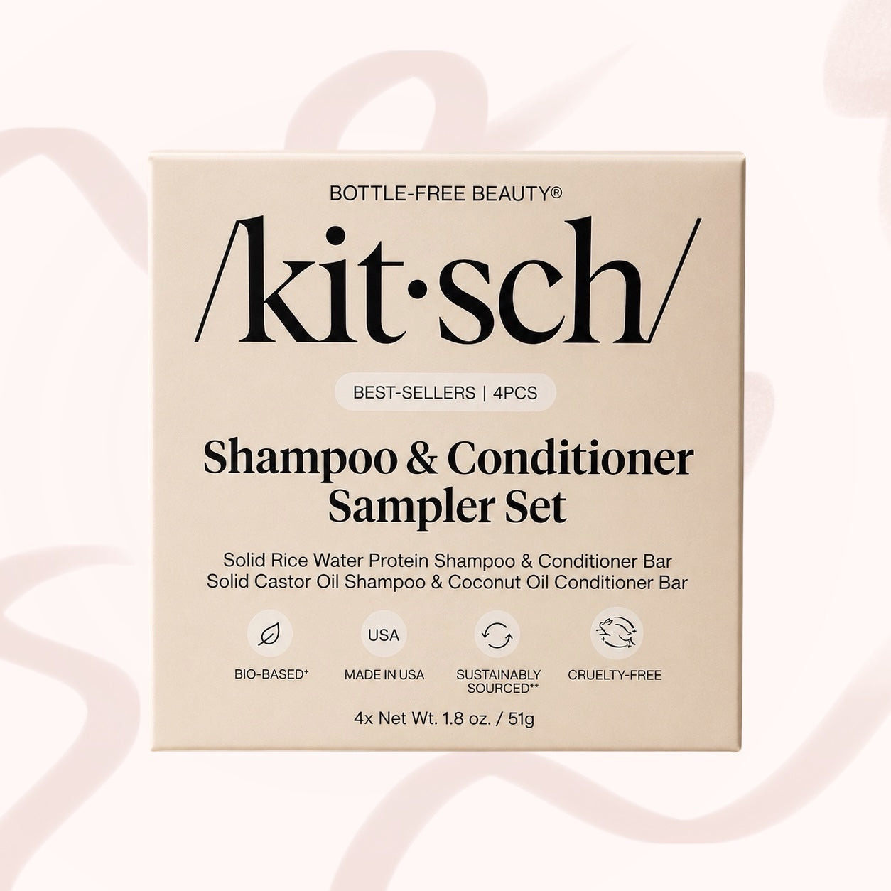 Kitsch: Shampoo & Conditioner Sample Set