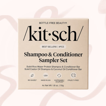 Kitsch: Shampoo & Conditioner Sample Set
